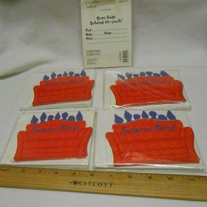 New lot Hallmark Surprise Party Invitations w/ envelopes 5 packs of 8 each (40)